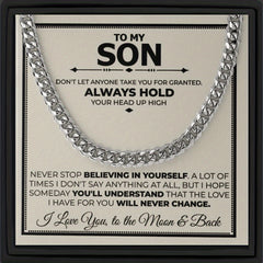 Stylish Hip Hop Chain Necklace Stainless Steel Decorative Accessories