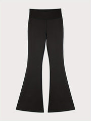 Women's High Waist Flare Yoga Pants Stretch Tummy Control Leggings