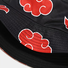 Reversible Cloud Print Sun Bucket Hat