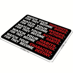 Motivational Words Quotes Mouse Pad 24 13 X 20 07 Cm