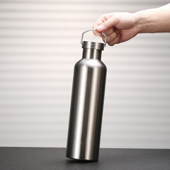 316 Stainless Steel Water Bottle 350ml-1000ml Double Layer Leakproof Water Cup