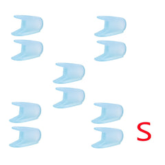 10pcs Gel Toe Separator Bunion Corrector Toe Spacer For Overlapping Toe