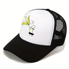 Outdoor Sunshade Baseball Cap Mesh Breathable Dad Trucker Cap