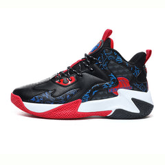 Men's High Top Basketball Shoes Non Slip Shock Absorbing Sneakers