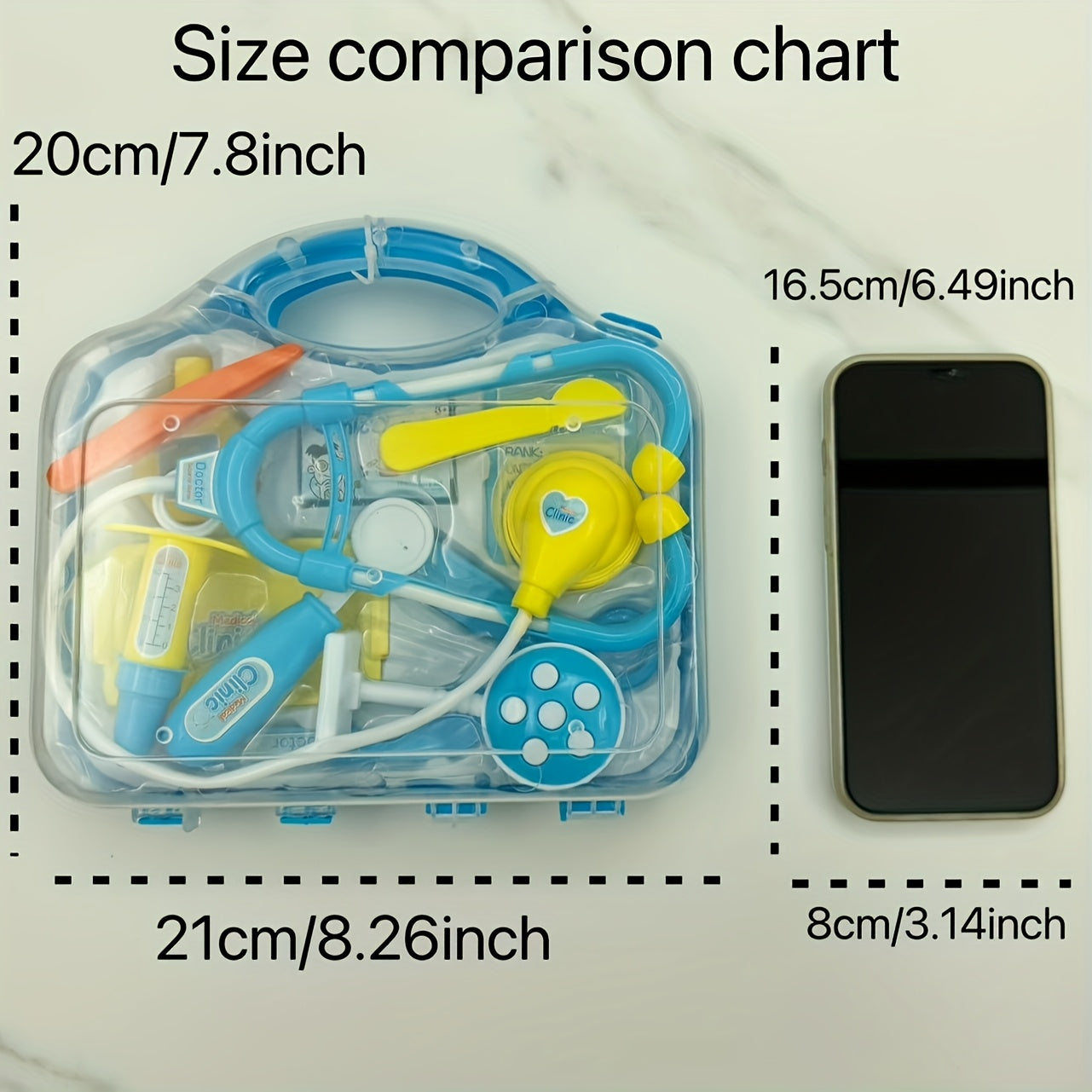 Kids Doctor Play Kit Medical Toy Set Stethoscope Syringe