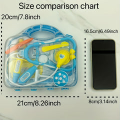 Kids Doctor Play Kit Medical Toy Set Stethoscope Syringe