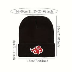 Embroidered Anime Wool Hat Xiangyun Knitting Cold Hat