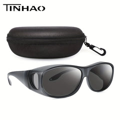 TINHAO Polarized Men's Sunglasses Fits Over Prescription Glasses