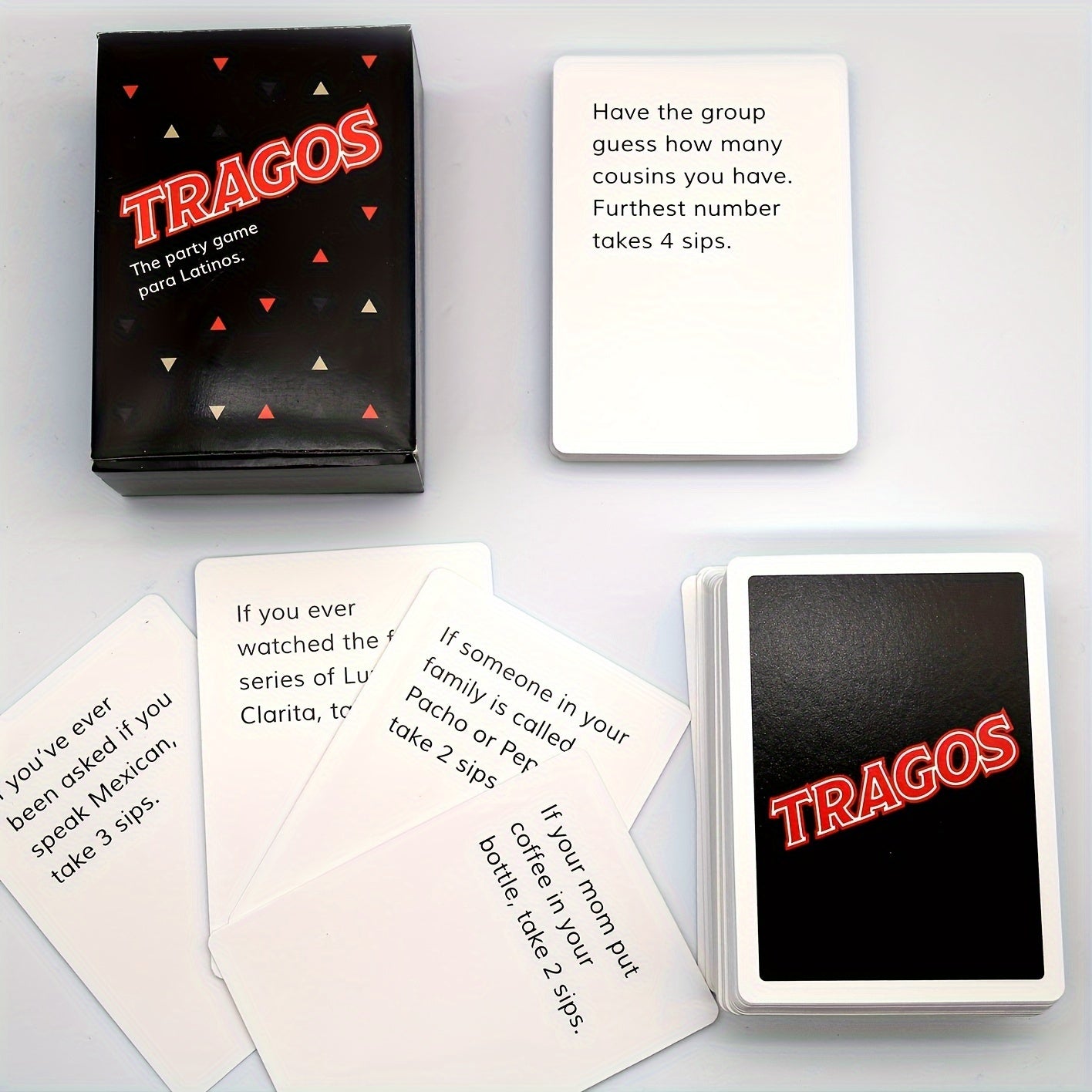 Drinking Game Card Party Game Drinking Cards 100 Cards Tragos B