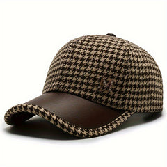 Knitted Baseball Cap Men Women Vintage Outdoor Travel Hat