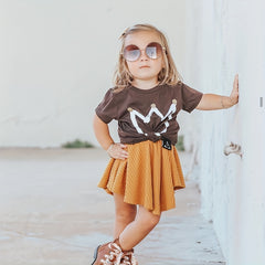 Girls Flower Shaped Frame Sunglasses UV Protection