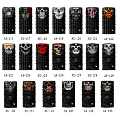5pcs Random Pattern Suncreen Balaclava for Outdoor Cycling Climbing