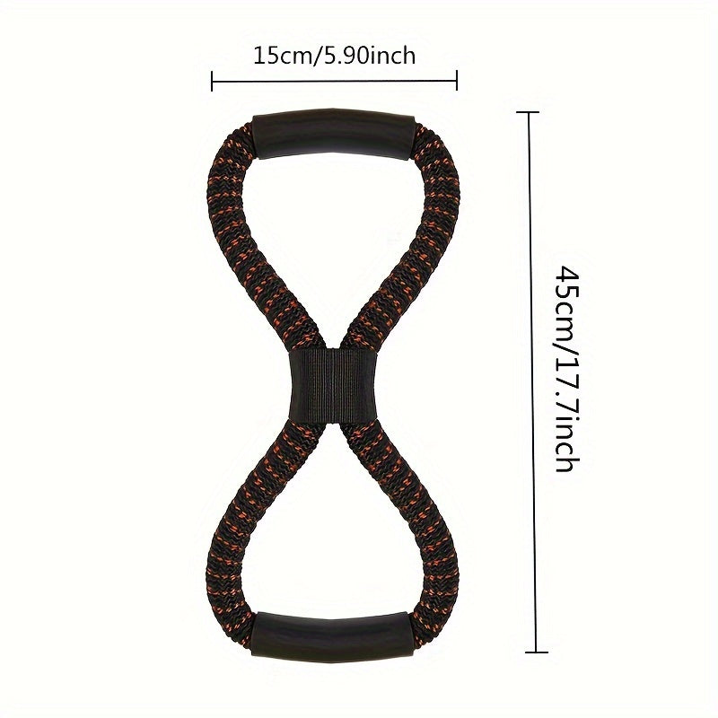 Yoga Stretching Rope Fabric Fitness Resistance Tension Rope