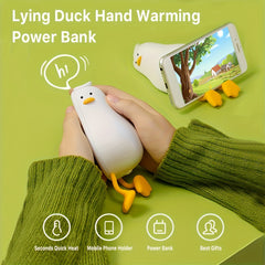 3 in 1 Duck Hand Warmer & Power Bank 4000mA Rapid Heat