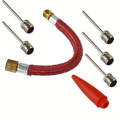 Portable Tire Inflating Needle Set for Bike Tyres Balls Airbeds