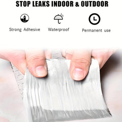 Self Adhesive High Temp Aluminum Foil Butyl Tape - Waterproof Roof Pipe Repair