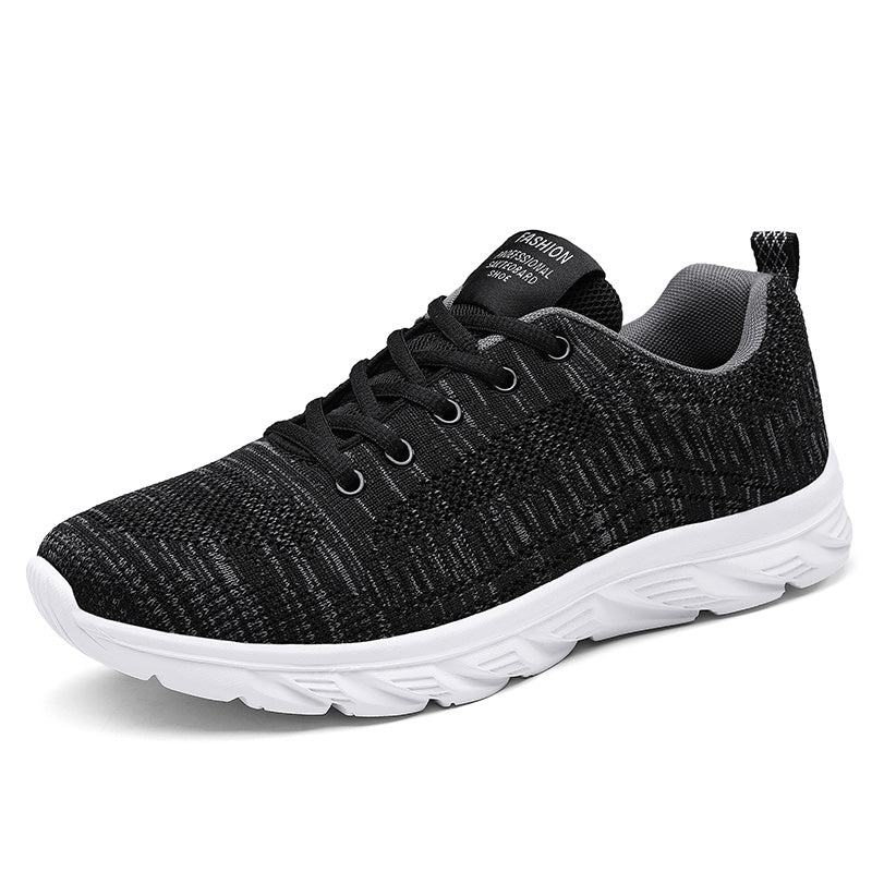 Men's Breathable Lace Up Running Shoes