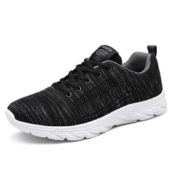 Men's Breathable Lace Up Running Shoes