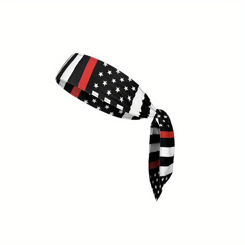 Independence Mens Sports Headband Sweat Absorption Hair Accessories