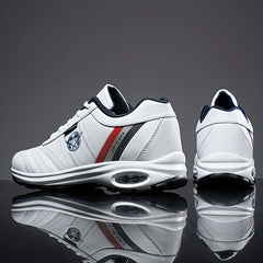 Men's Lace up Sneakers With Air Cushion Athletic Shoes