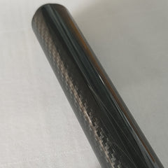 Carbon Fiber Billiard Rod Extension Rod 180mm 3K Diagonal Pattern Pool Cue