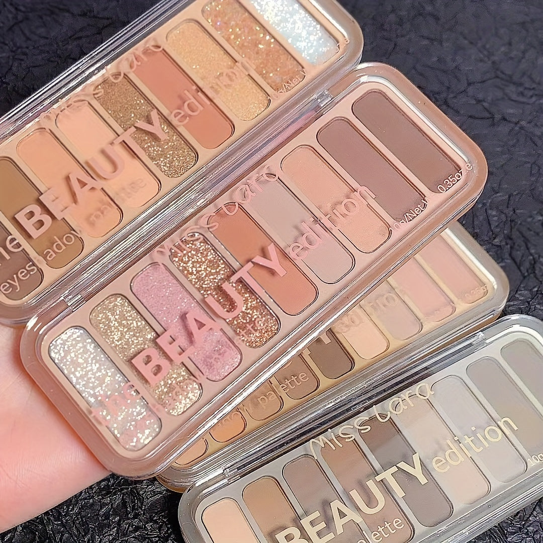 Long Lasting Pearly Eyeshadow Shimmer Matte Finish Makeup