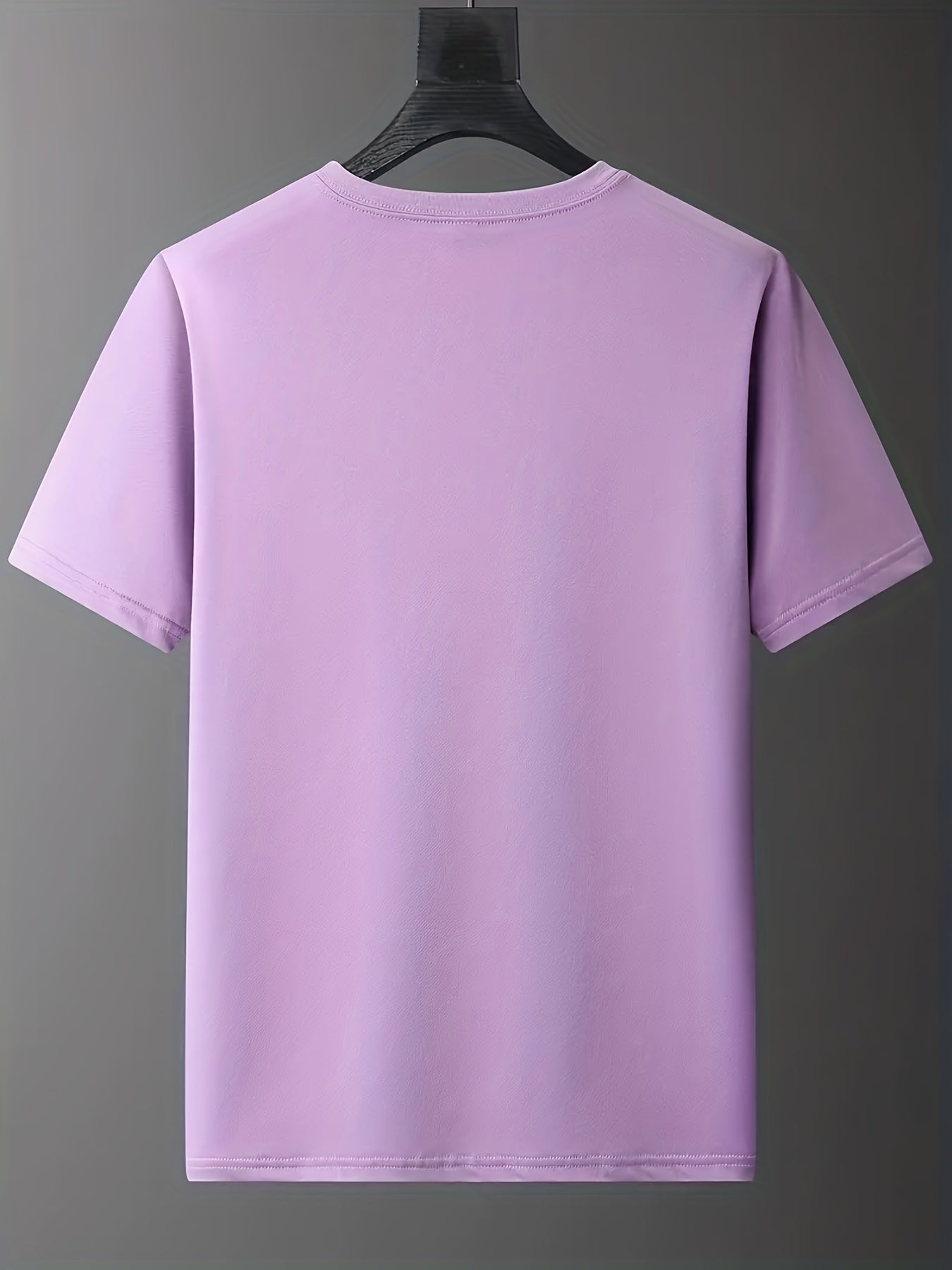 Men's Naughty But Nice Letter Print T-shirt for Summer