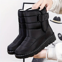 Women's Waterproof Snow Boots Comfortable Thick Bottom Hiking Boots
