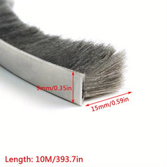 Self Adhesive Brush Weather Stripping for Sliding Sash Door Window Wardrobe