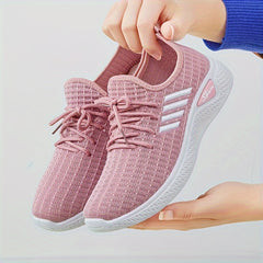 Women's Mesh Breathable Casual Sports Shoes Lightweight Comfortable Travel Shoes