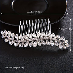 Bridal Headband Wedding Hair Accessories Rhinestone Hair Comb