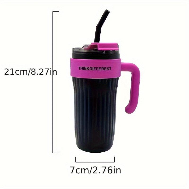 860ml Stainless Steel Insulation Water Cup with Handle