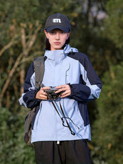 Women's Lightweight Windproof Waterproof Jacket for Spring & Autumn