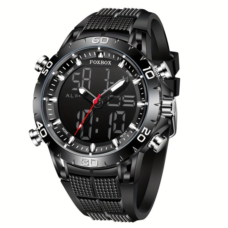 Women's Sports Dual Display Quartz Watch Waterproof Digital Electronic