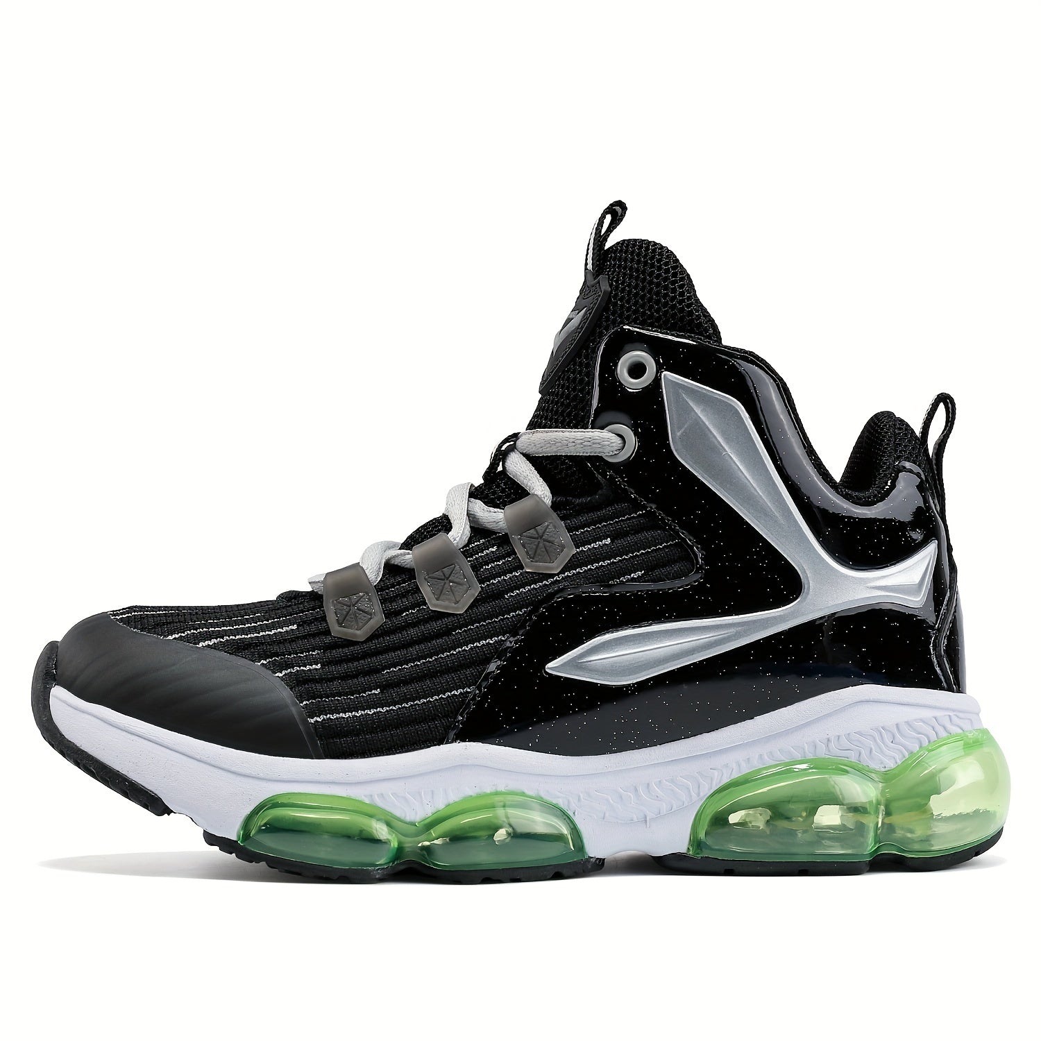 Boys Air Cushion Running Shoes Non Slip Sneakers for Fitness Gym