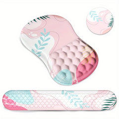 Ergonomic Mouse Pad with Wrist Rest Support