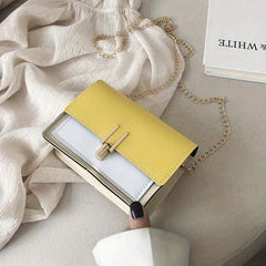 Casual PU Leather Shoulder Bag For Girls Mobile Phone Bag
