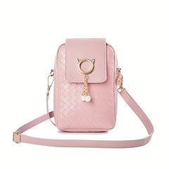 PU Leather Crossbody Bag Women's Storage Bag & Purse