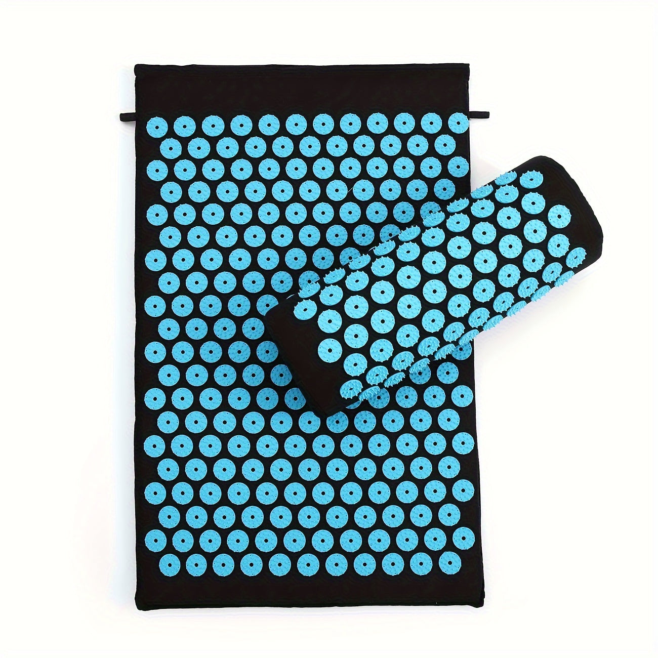 3pc Yoga Acupressure Massage Mat Pillow Bag Set