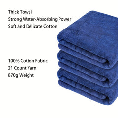 70x35in Thick Bath Sheet Towel Strong Absorption Soft Cotton 21 Yarns