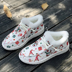Christmas Snow Boots for Women - Dwarf & Snowman Designs - Warm