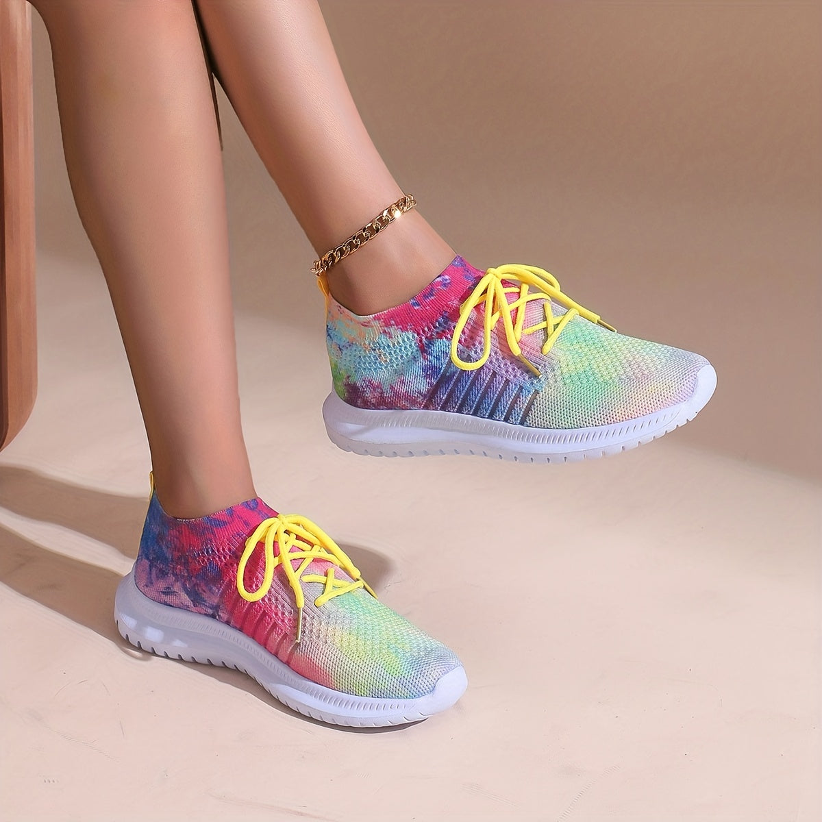 Women's Colorful Running Shoes Soft Bottom Casual Non slip Sports Shoes