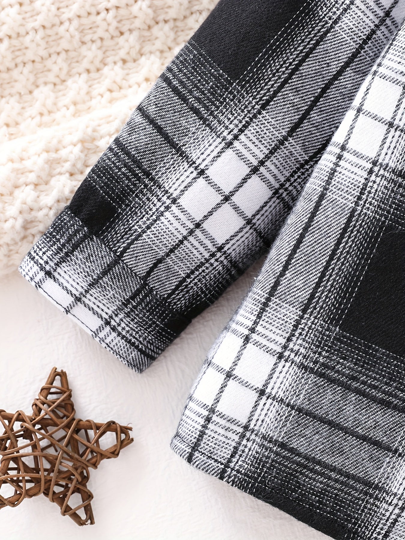 Plaid Button Down Shirt for Toddler Boys