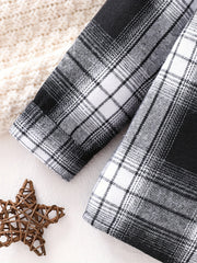 Plaid Button Down Shirt for Toddler Boys