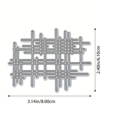 Irregular Shape Greeting Card Cutting Dies Scrapbook Paper Craft Mould