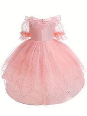 Girls Princess Dress Christmas Party Costume Dress Up
