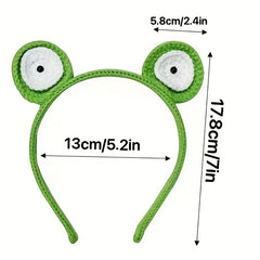 Sweet Frog Knit Hair Hoop Animals Headband for Girls