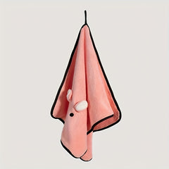 Cartoon Embroidered Hand Towel Soft Skin-friendly Face Towel