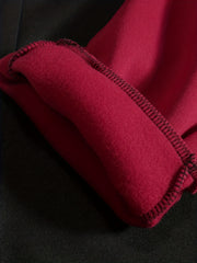 Contrast Colors Drawstring Sweatpants Loose Fit Pants Men's Casual Joggers