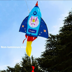 Colorful Rocket Kite for Outdoor Fun